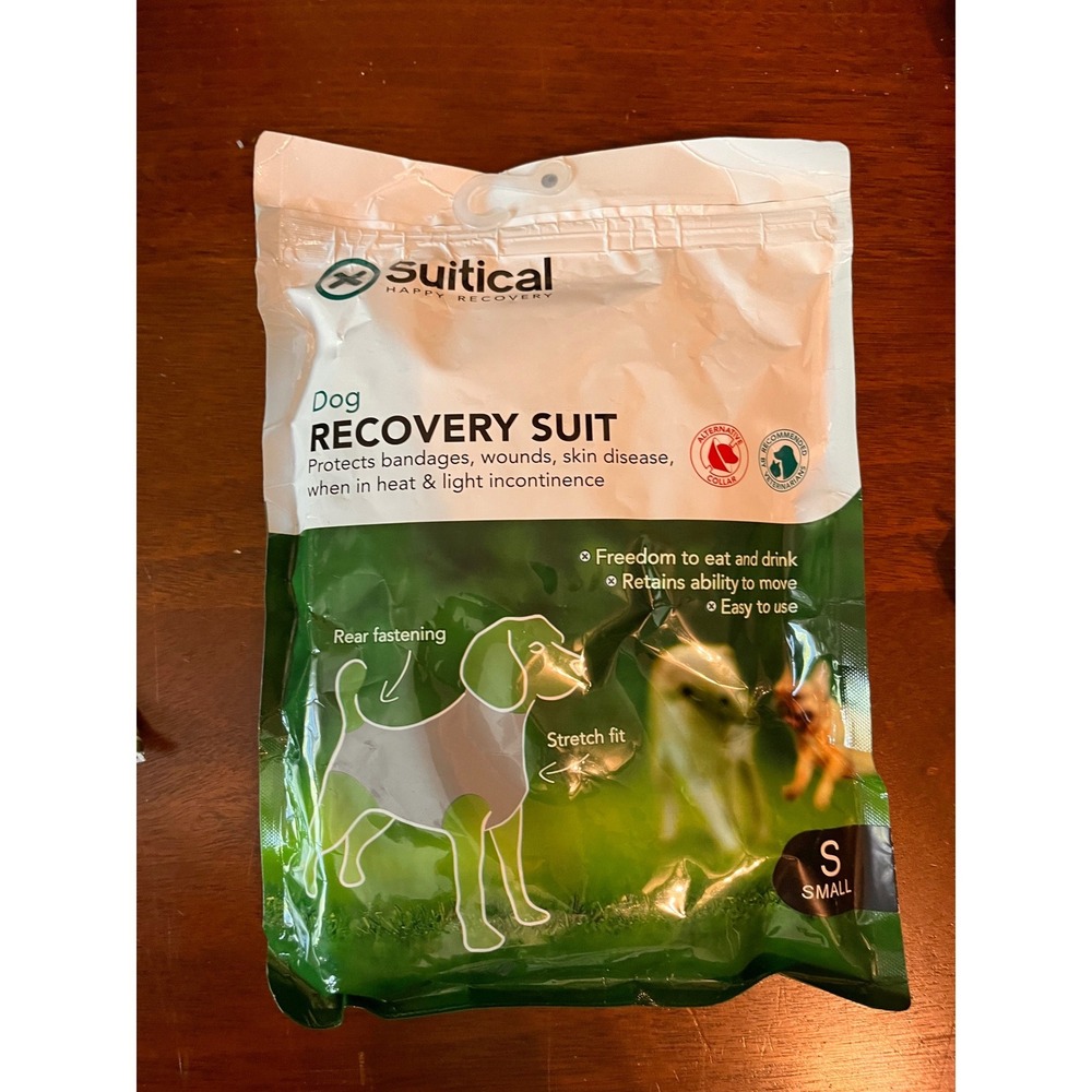 Suitical Dog Recovery Suit in Size Small (S).